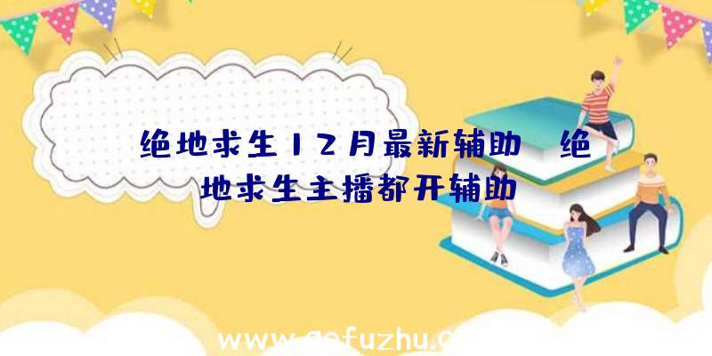 「绝地求生12月最新辅助」|绝地求生主播都开辅助